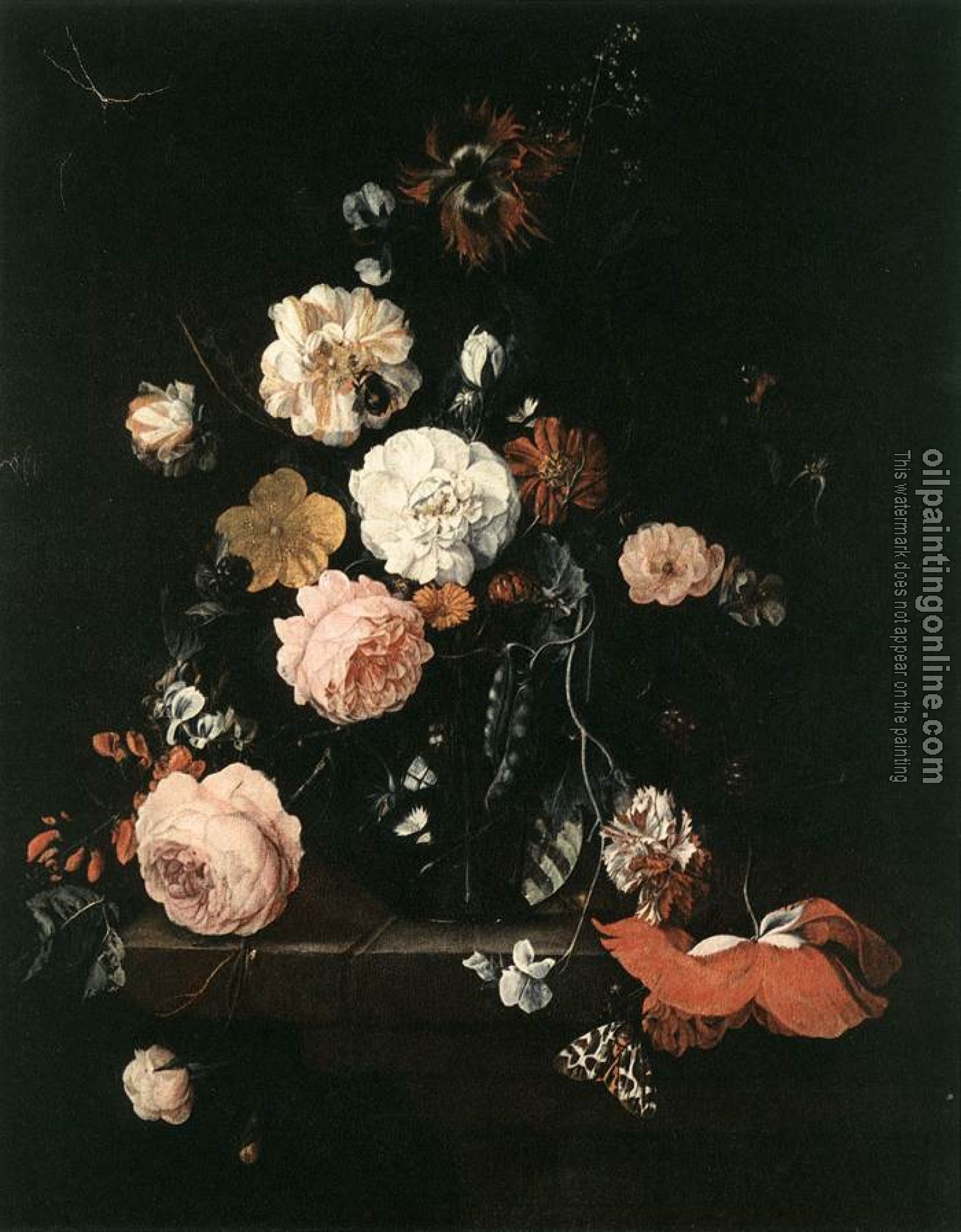 Heem, Cornelis de - Flower Still-Life